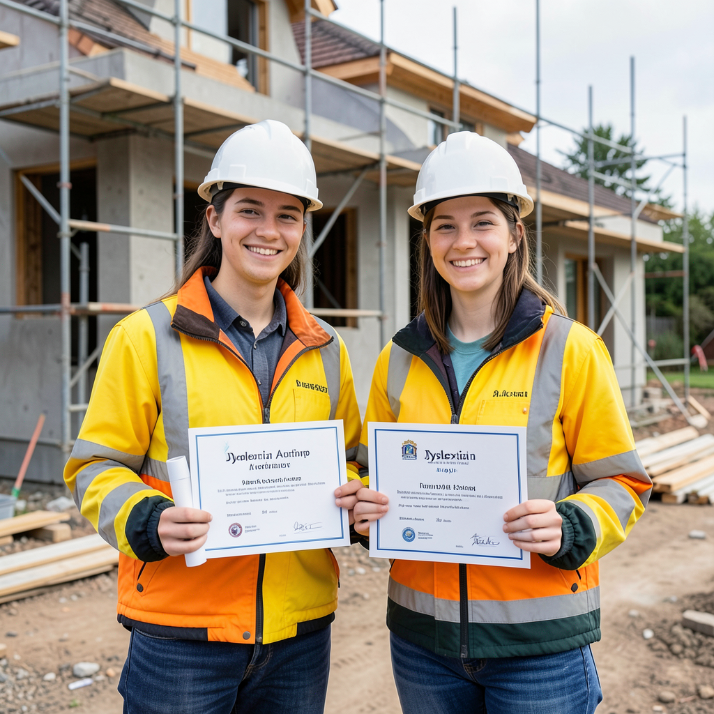 Graduates with dyslexia and autism complete Bellway Wales internship